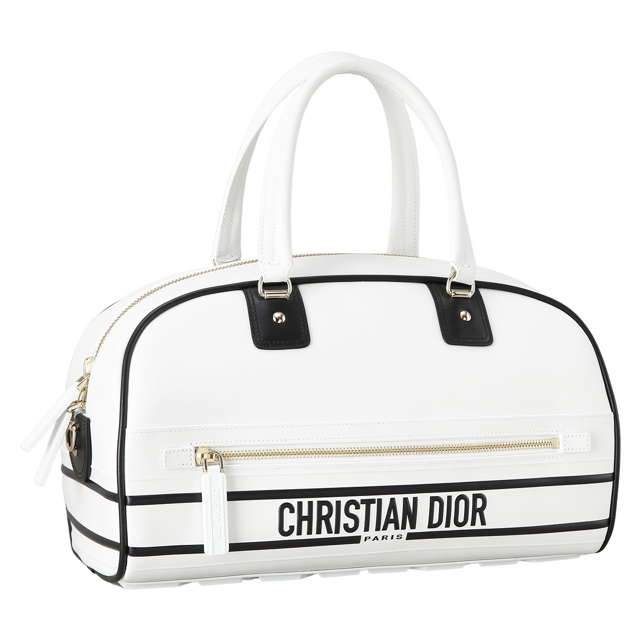CHRISTIAN DIOR(USED)크리스찬디올 바이브 미디엄 지퍼 볼링백